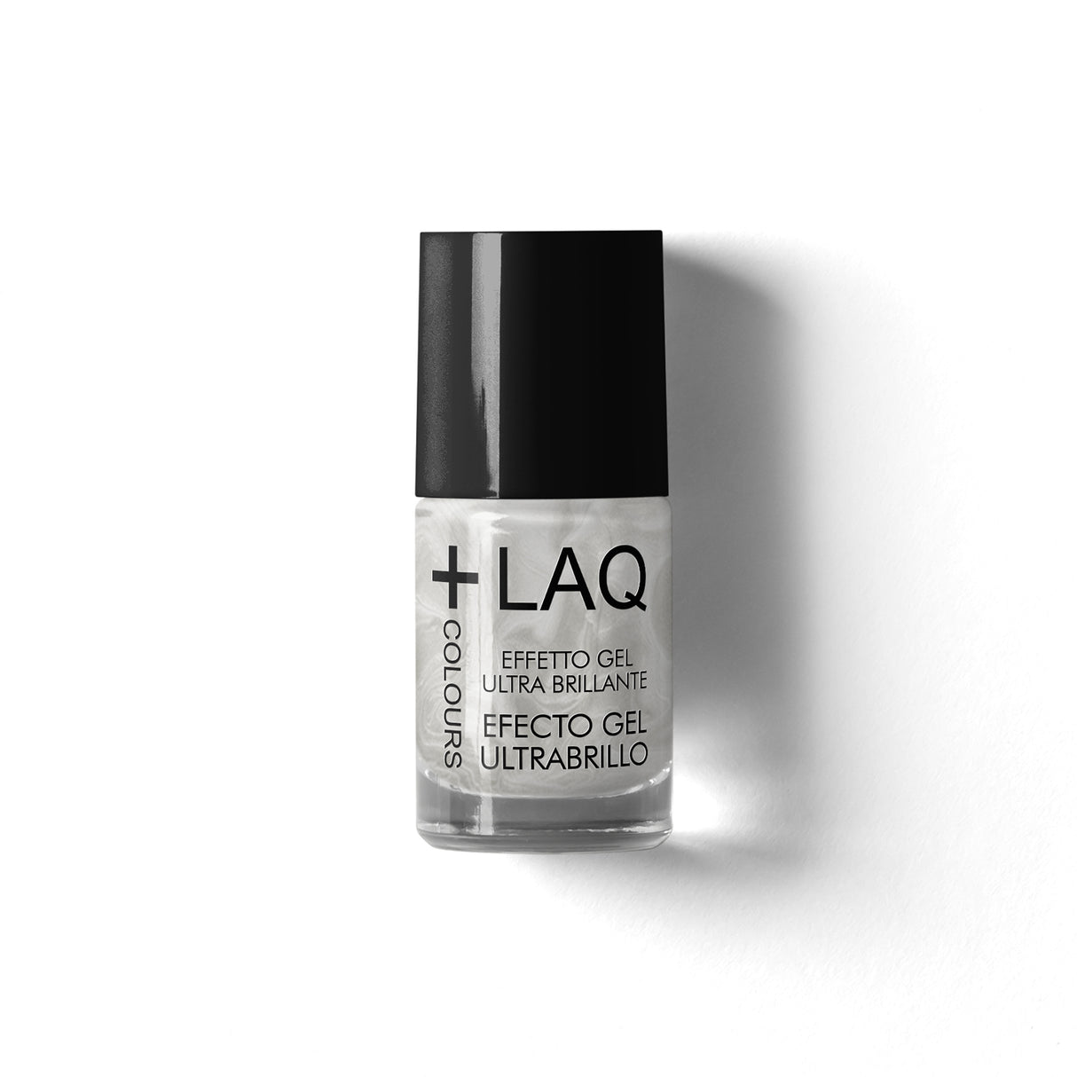 +LAQ Colours Smalto Effetto Gel Ultrabrillante 213 Bianco Perlato