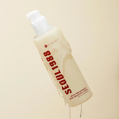 Seoul 1988 Essence Snail Mucin 97% + Rice Essenza Viso