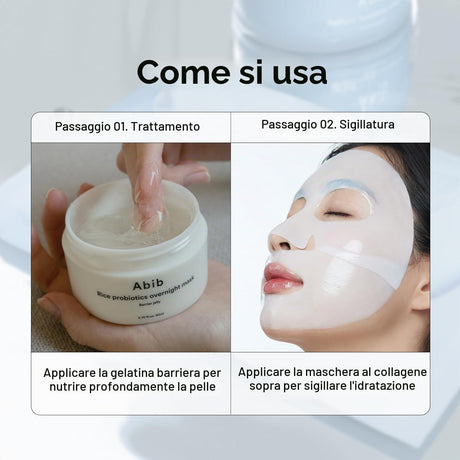 Collagen Gel Mask Sedum Jelly Maschera Viso in Hydrogel