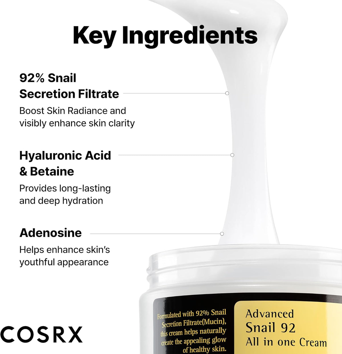Advanced Snail 92 All In One Cream Crema Viso alla Mucina di Lumaca