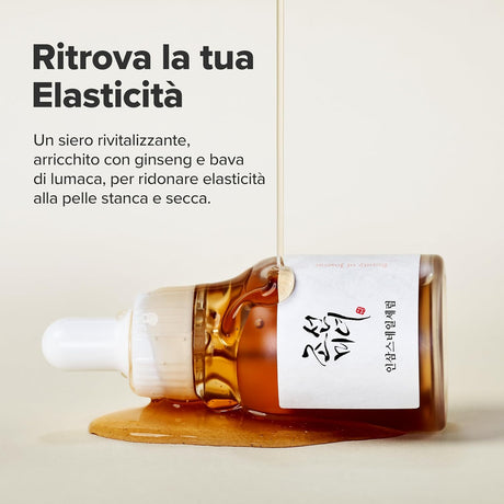 Revive Serum Ginseng + Snail Mucin Siero Viso Rimpolpante