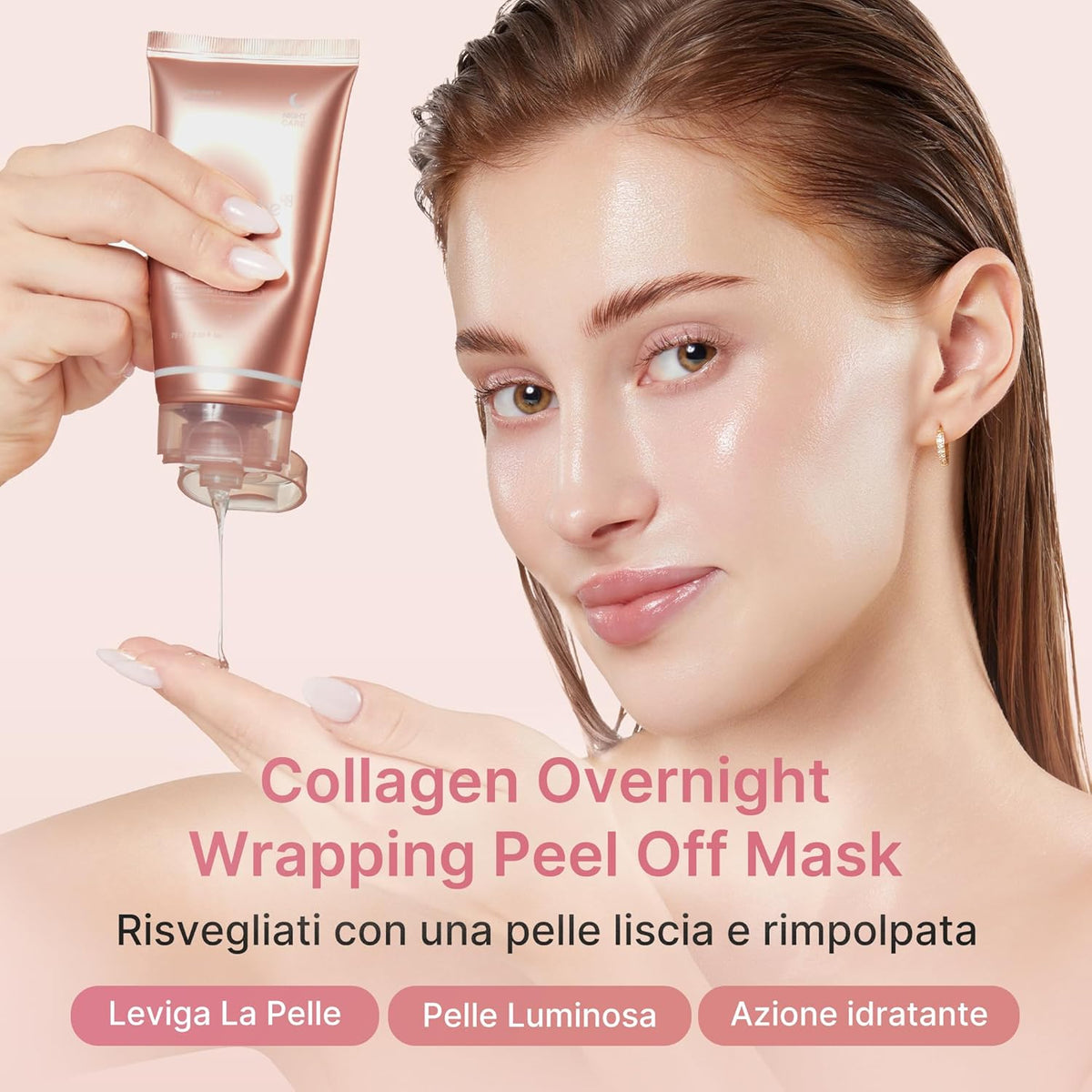 Collagen Night Wrapping Mask Maschera Notte Peel Off