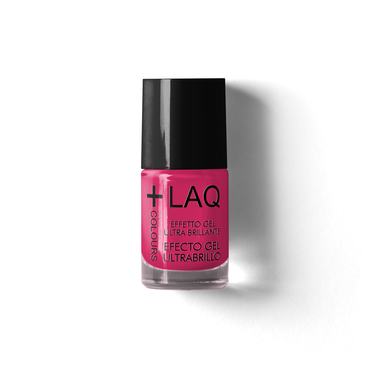 +LAQ Colours Smalto Effetto Gel Ultrabrillante Fluor 04 Rosa