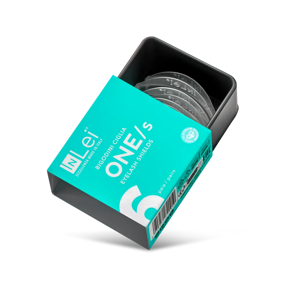 ONE S | bigodini in silicone per ciglia 6 paia