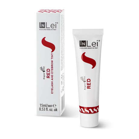 RED | tinta rossa per ciglia e sopracciglia con olio di Argan 15ml