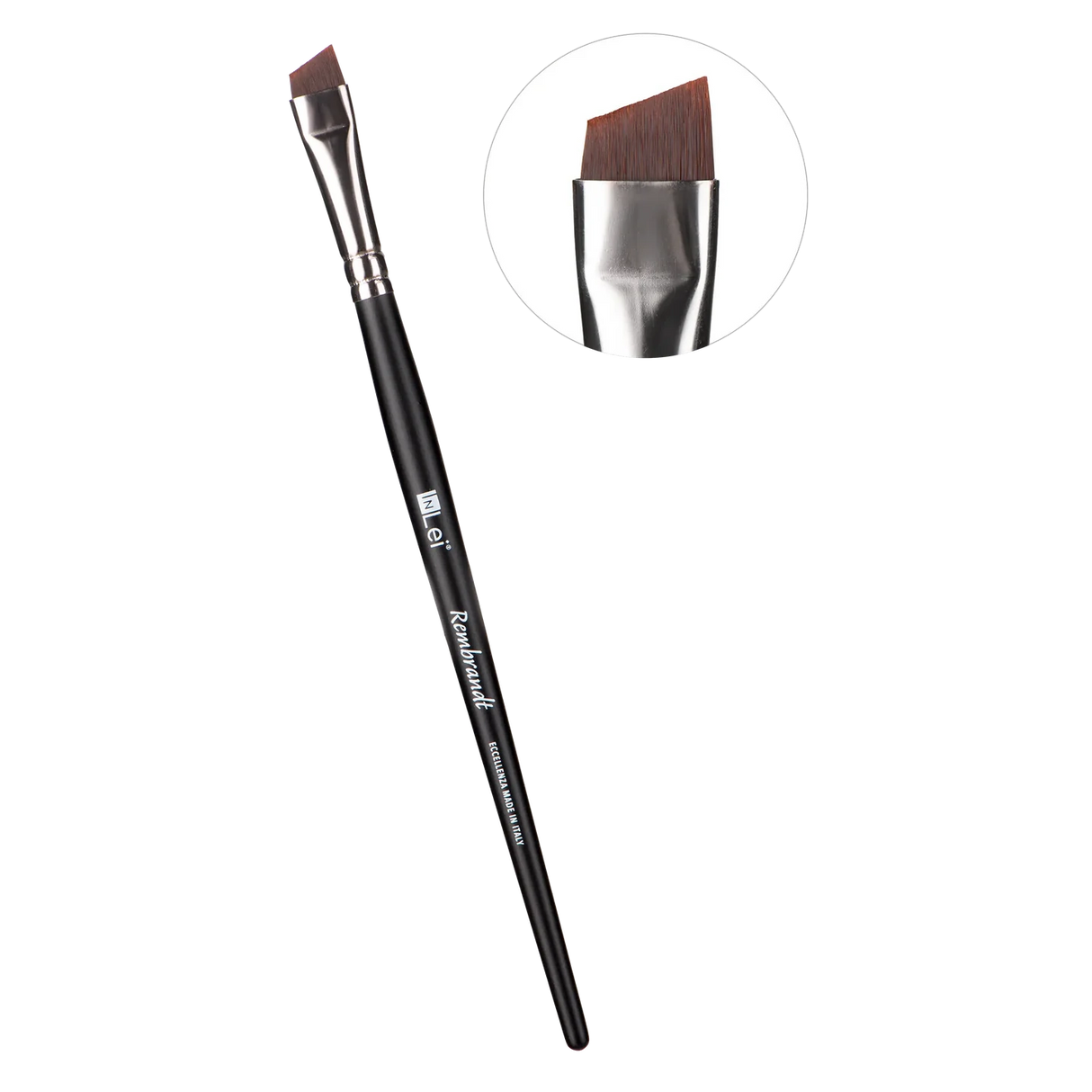 REMBRANDT pennello professionale a taglio obliquo con base larga per Brow Artist