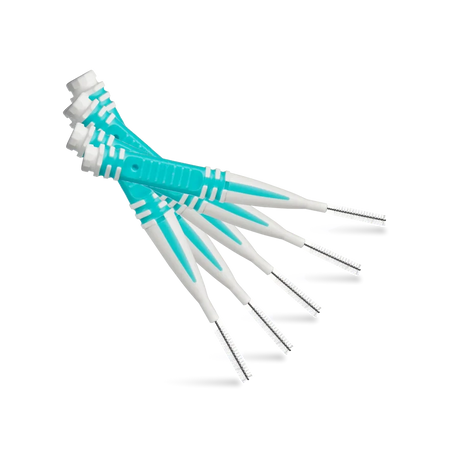 F-BRUSH mini spazzolini per ciglia 12pz