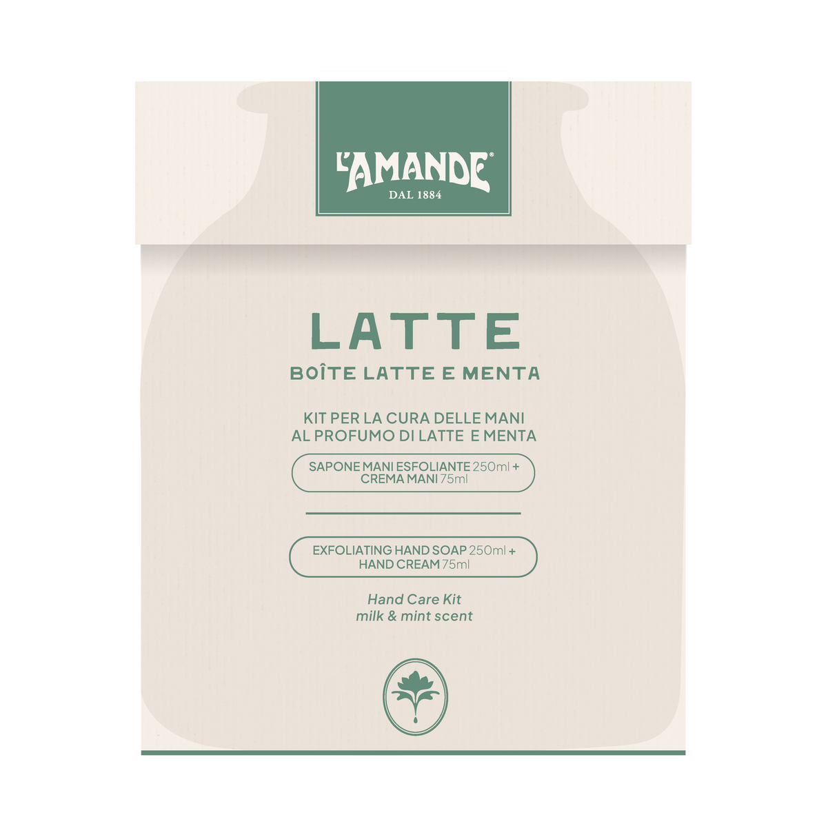 Boite Latte e Menta Kit Mani