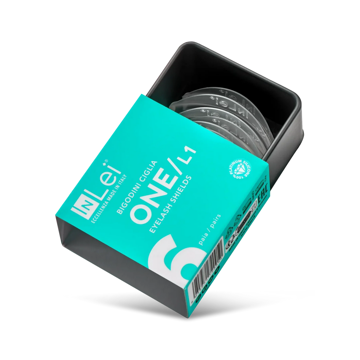 ONE L1 | bigodini in silicone per ciglia 6 paia