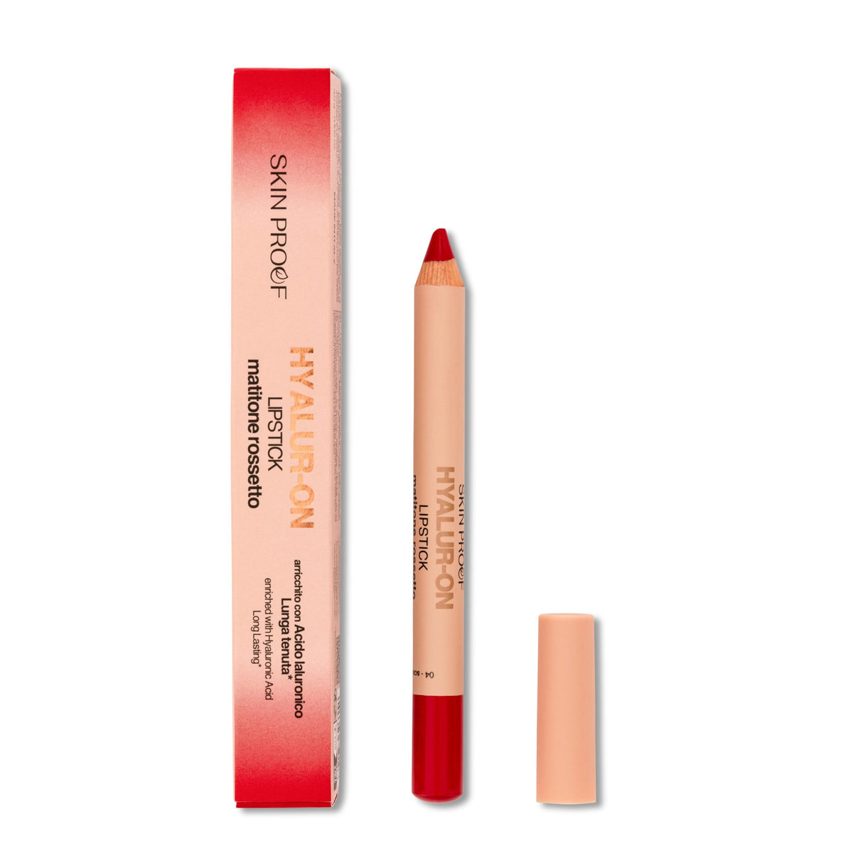 Matitone Rossetto Bio Hyalur-On 04 Scarlet