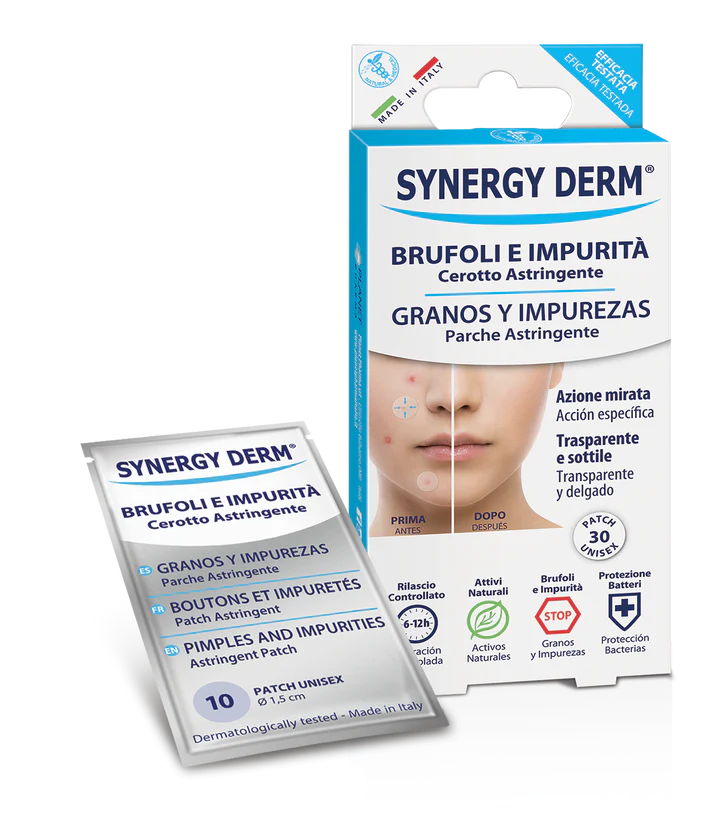 Synergy Derm Patch Brufoli e Impurità 30 Pezzi