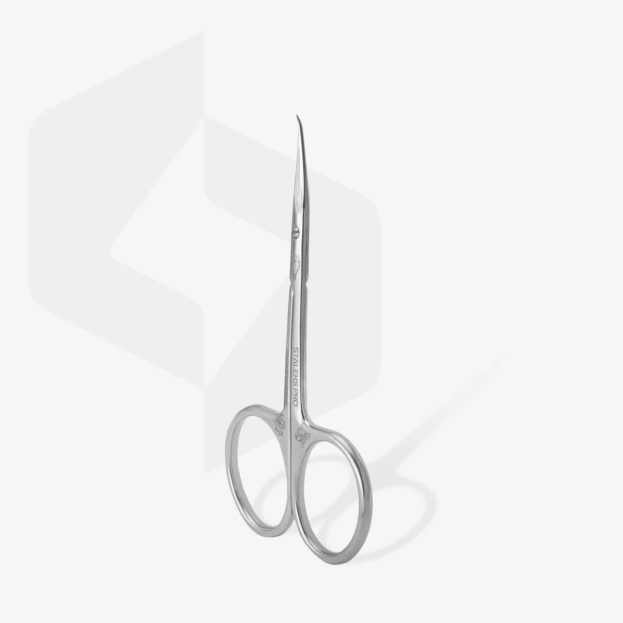 Forbici professionali per cuticole con punta a gancio EXCLUSIVE 21 TYPE 2