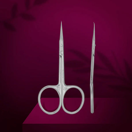 Forbici professionali per cuticole con punta a gancio EXCLUSIVE 21 TYPE 2