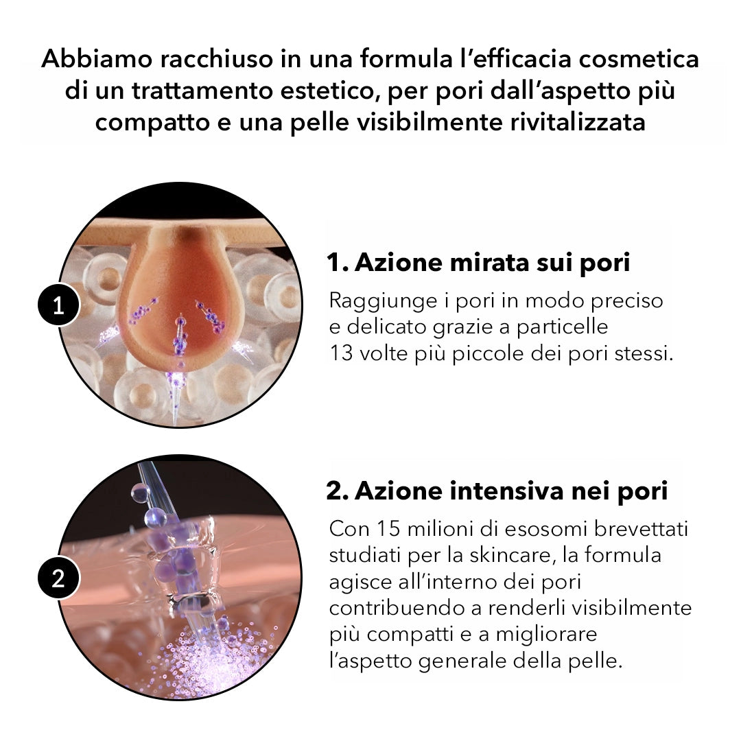 Exosome Shot Pore Serum 7500 Siero Viso Pori e Texture