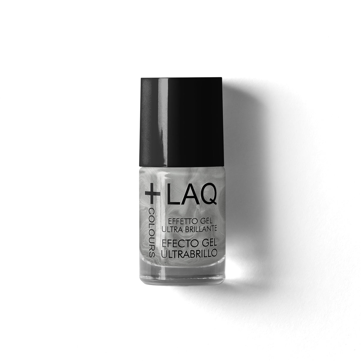 +LAQ Colours Smalto Effetto Gel Ultrabrillante 256 Argento Perlato
