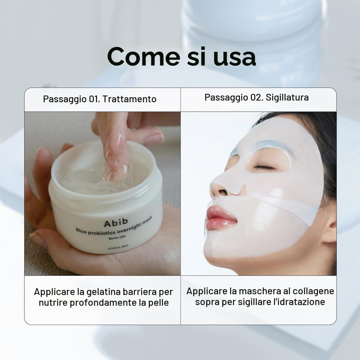 Collagen Gel Mask Sedum Jelly Maschera Viso in Hydrogel
