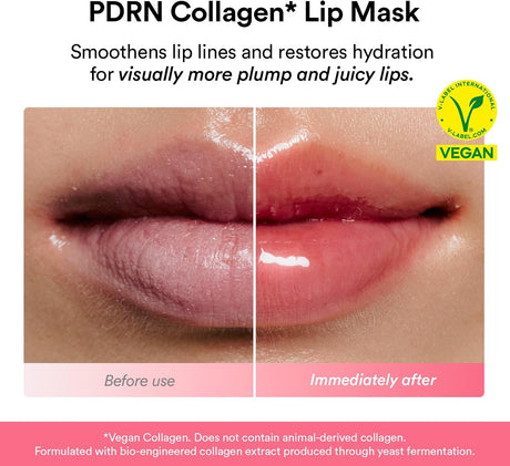 PDRN Collagen Lip Mask Glazed Jelly Maschera Labbra Idratante