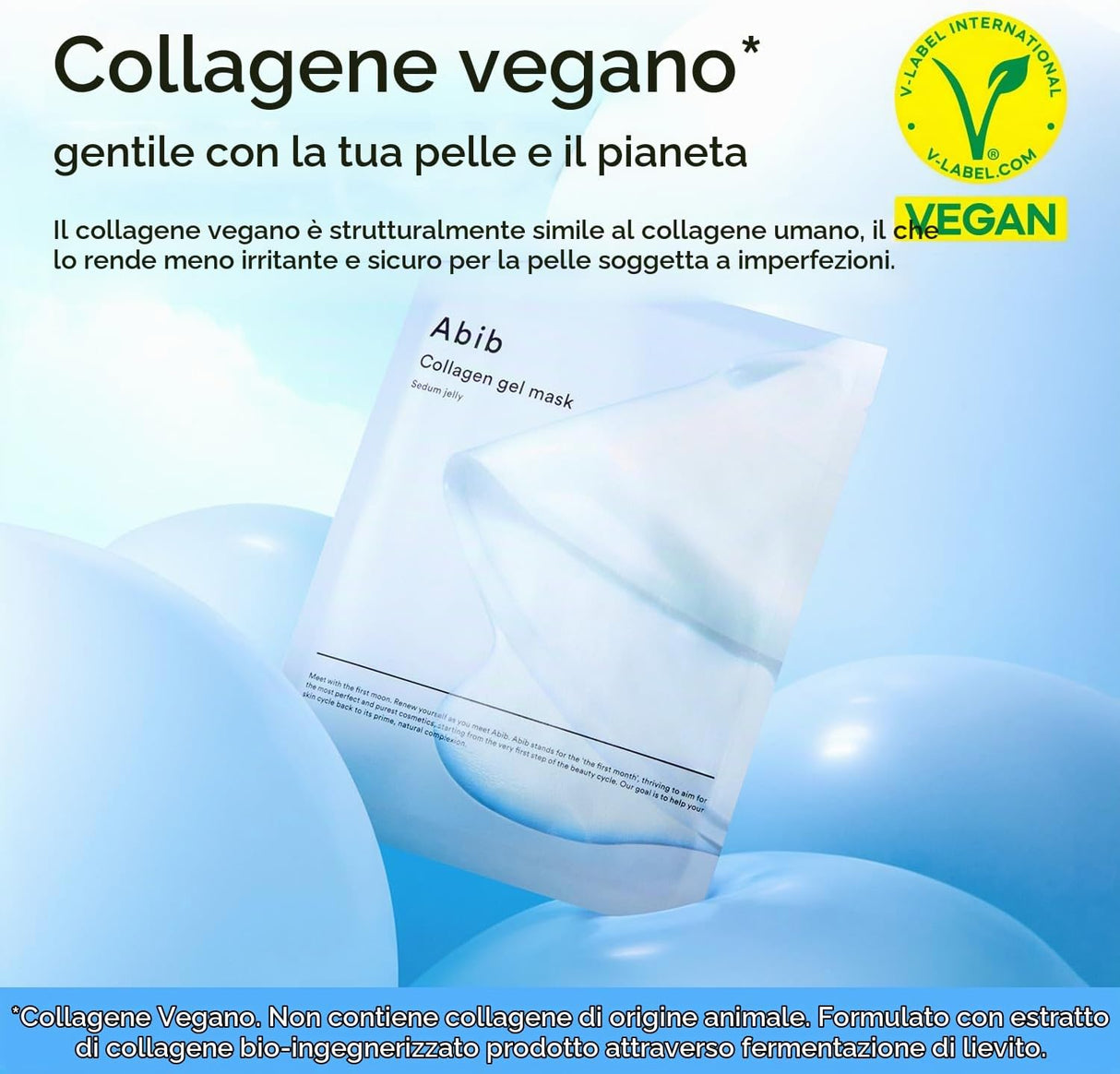 Collagen Gel Mask Sedum Jelly Maschera Viso in Hydrogel