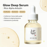 Glow Deep Serum Rice + Alpha Arbutin Siero Viso Illuminante