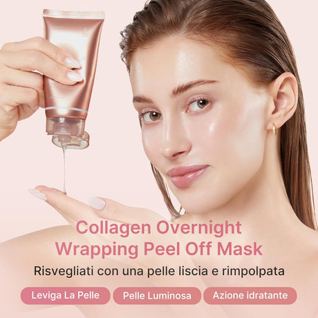 Collagen Night Wrapping Mask Maschera Notte Peel Off