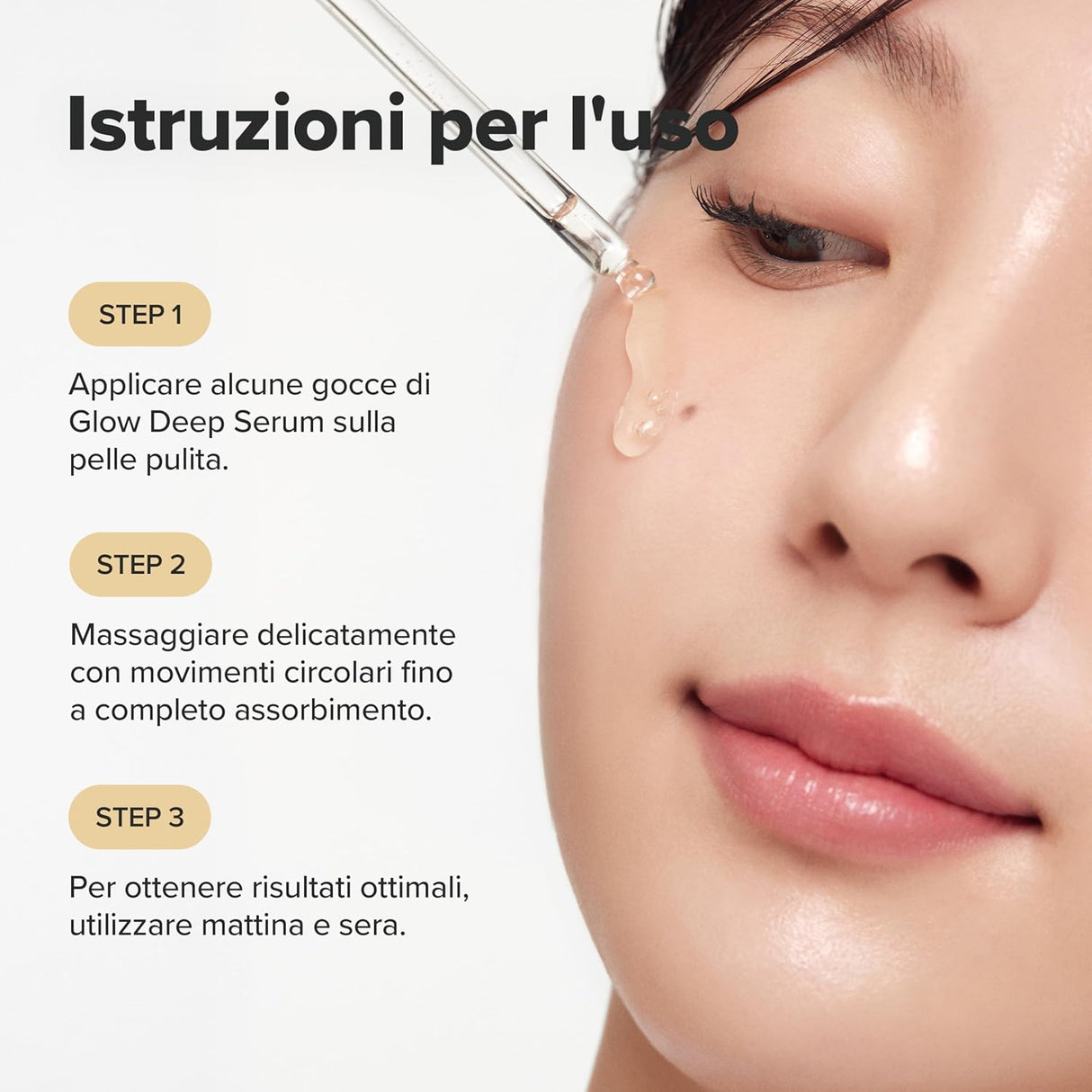 Glow Deep Serum Rice + Alpha Arbutin Siero Viso Illuminante
