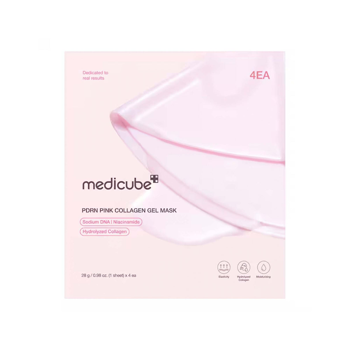 PDRN Pink Collagen Gel Mask Maschera Viso in Hydrogel