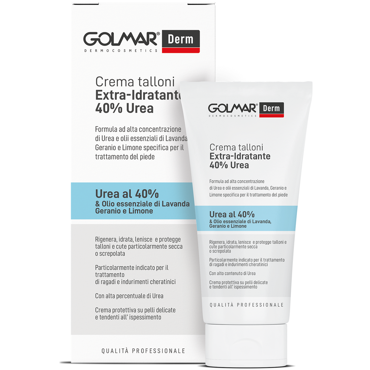 Crema Talloni Extra Idratante 40% Olio essenziale di Lavanda, Geranio e Limone 100ml