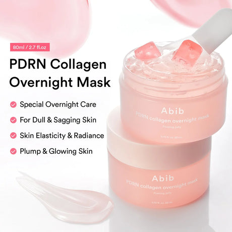 PDRN Collagen Overnight Mask Firming Jelly Maschera Notte Rassodante