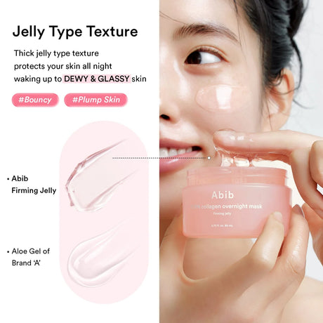 PDRN Collagen Overnight Mask Firming Jelly Maschera Notte Rassodante