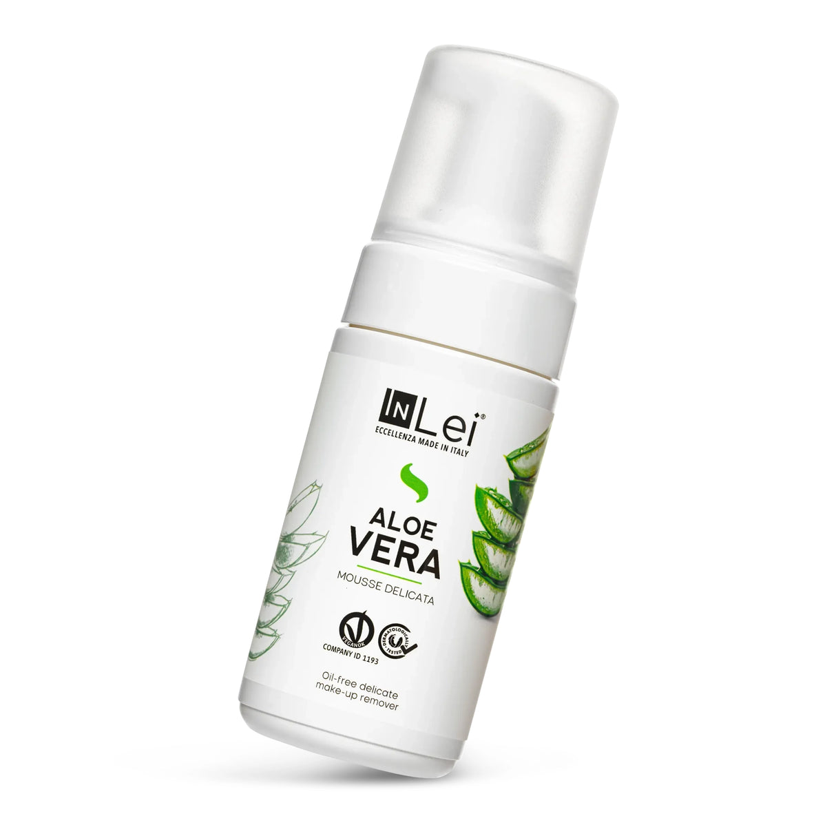 MOUSSE ALOE VERA | struccante delicato per ciglia e viso 100ml