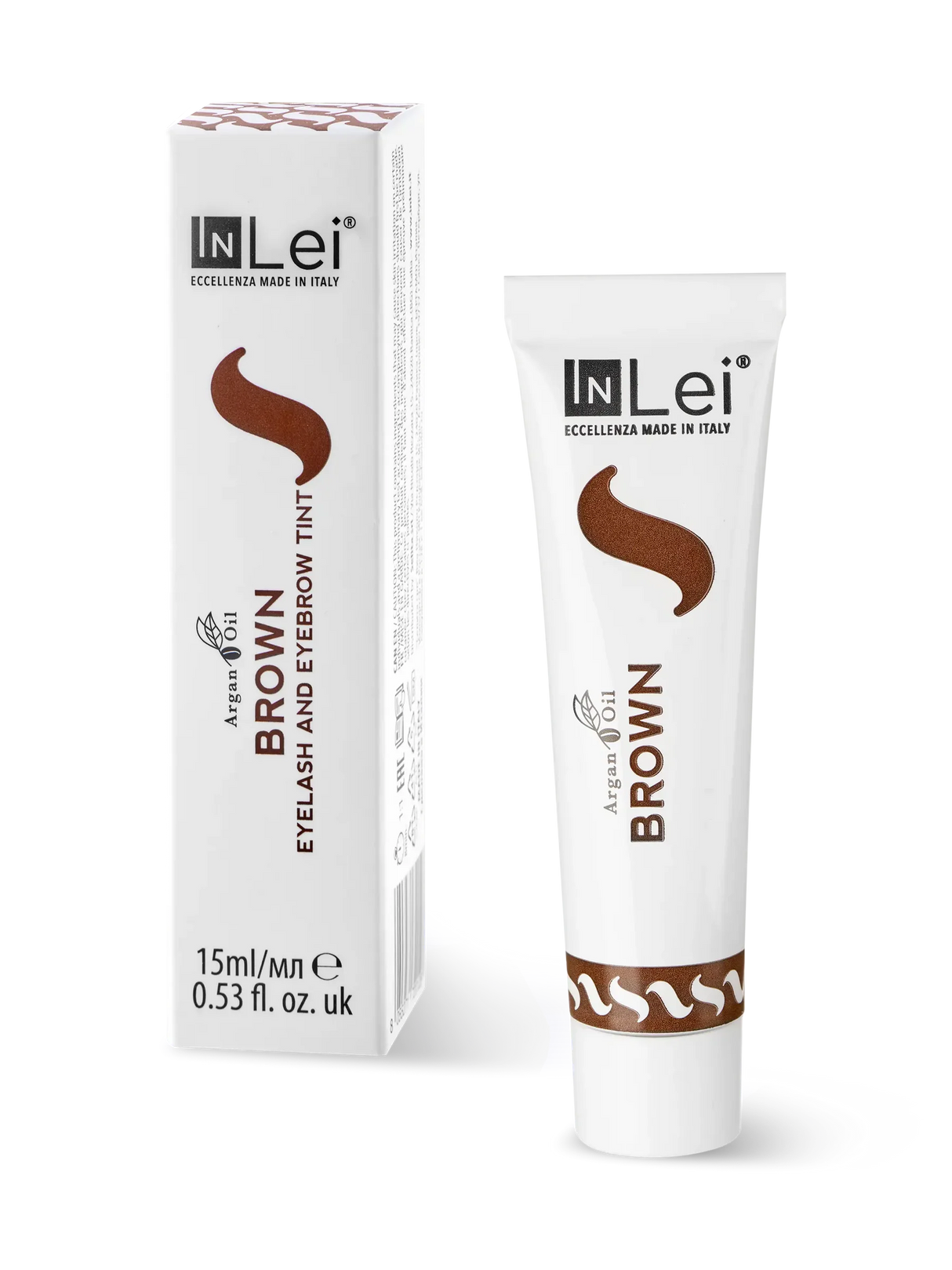 BROWN | tinta marrone per ciglia e sopracciglia con olio di Argan 15ml