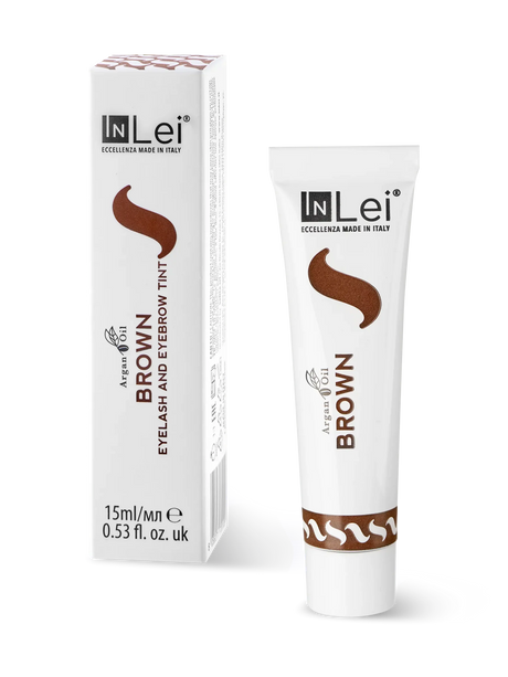 BROWN | tinta marrone per ciglia e sopracciglia con olio di Argan 15ml
