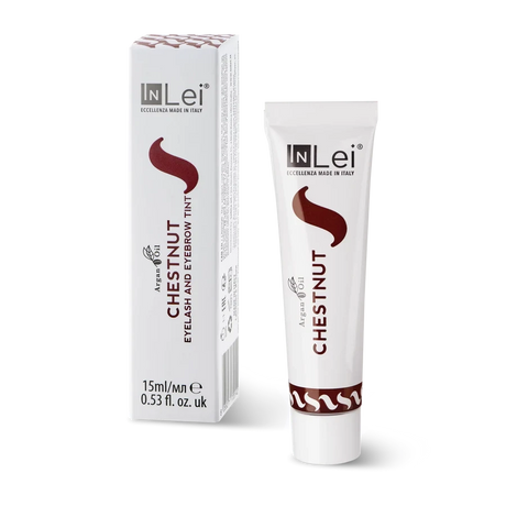 CHESTNUT | tinta castana per ciglia e sopracciglia con olio di Argan 15ml