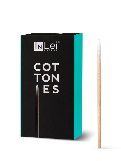 COTTONIES bastoncini di legno con punta appuntita in cotone 100pz