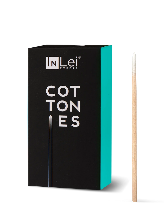 COTTONIES bastoncini di legno con punta appuntita in cotone 100pz