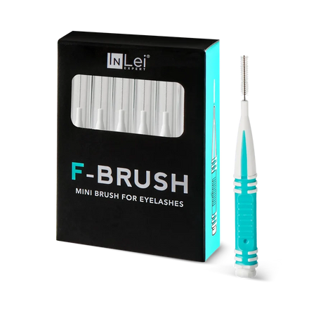 F-BRUSH mini spazzolini per ciglia 12pz