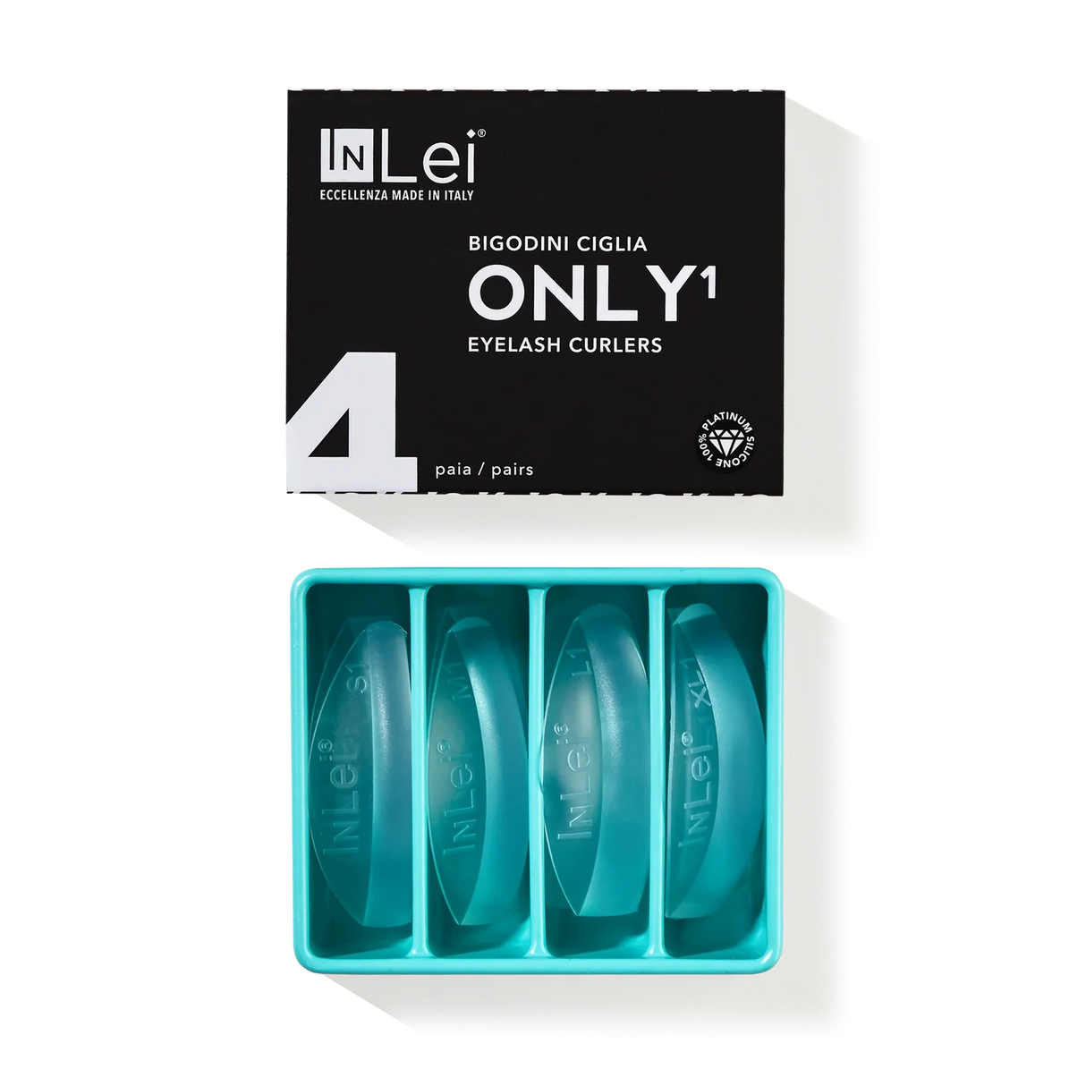 ONLY 1 bigodini in silicone per ciglia mix 4 misure