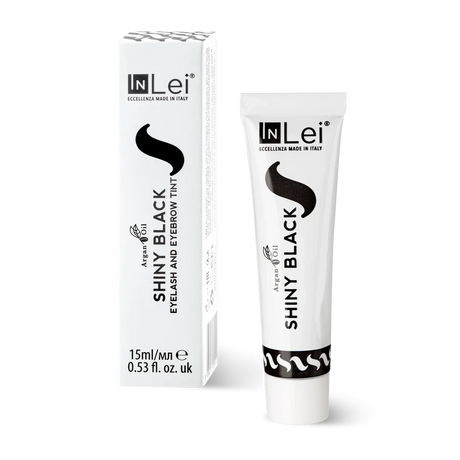 SHINY BLACK | tinta nera per ciglia e sopracciglia con olio di Argan 15ml
