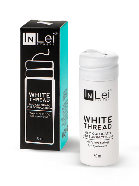 WHITE THREAD | filo bianco per progettazione sopracciglia 30ml