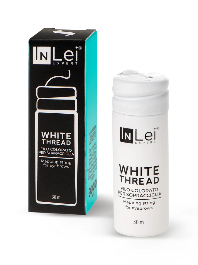 WHITE THREAD | filo bianco per progettazione sopracciglia 30ml