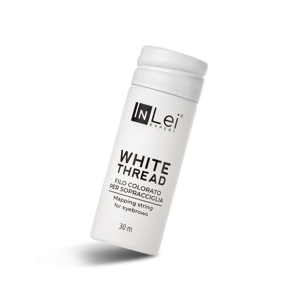WHITE THREAD | filo bianco per progettazione sopracciglia 30ml