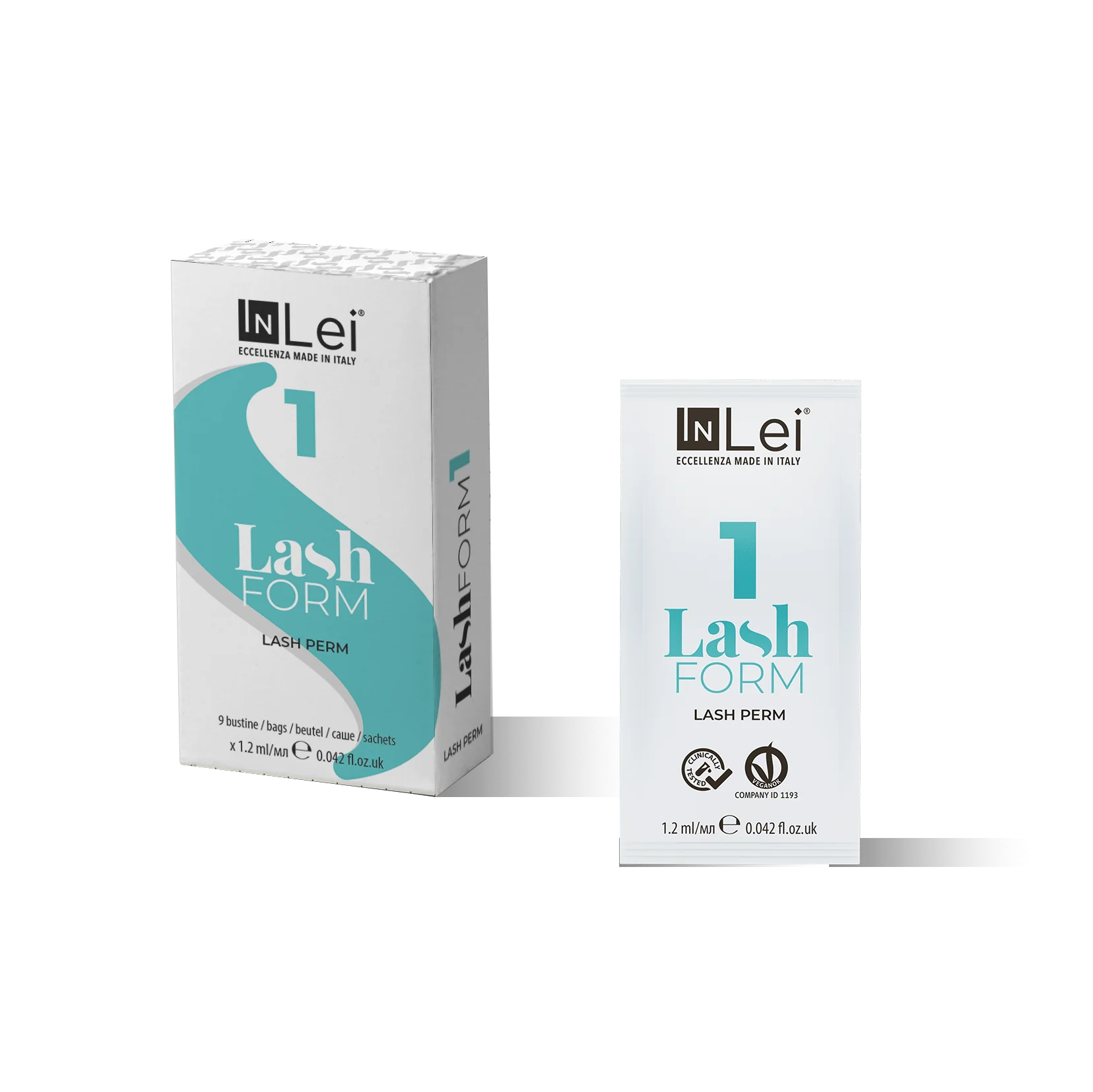 LASH FORM 1 MONODOSE | permanente per ciglia 9 x 1,2ml