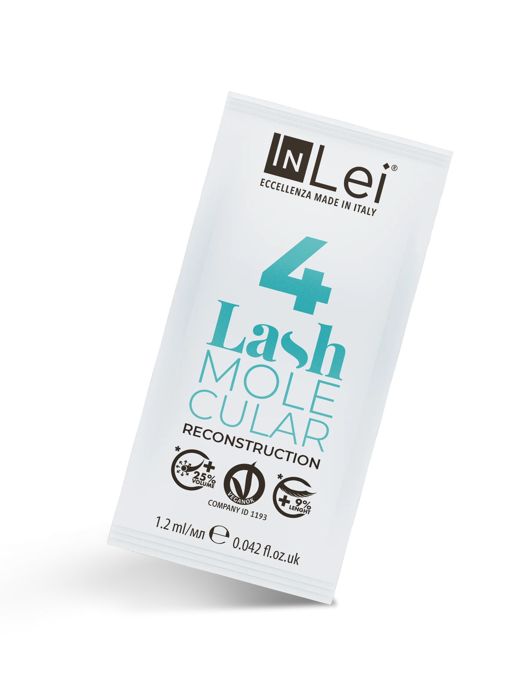 LASH MOLECULAR 4 MONODOSE | ricostruzione molecolare per ciglia e sopracciglia 9 x 1,2ml