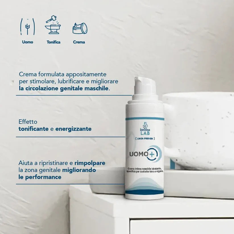 Crema Idratante Intima Uomo Tonificante 50ml