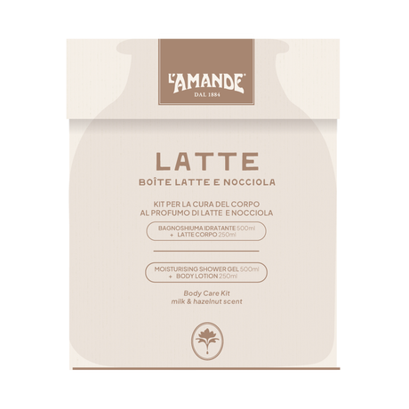 Boite Latte e Nocciola Kit Corpo
