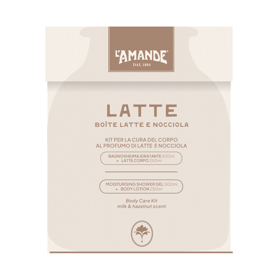 Boite Latte e Nocciola Kit Corpo