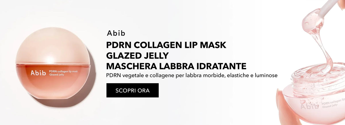 PDRN Collagen Lip Mask Glazed Jelly Maschera Labbra Idratante