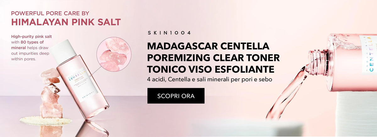 Madagascar Centella Poremizing Clear Toner Tonico Viso Esfoliante 
