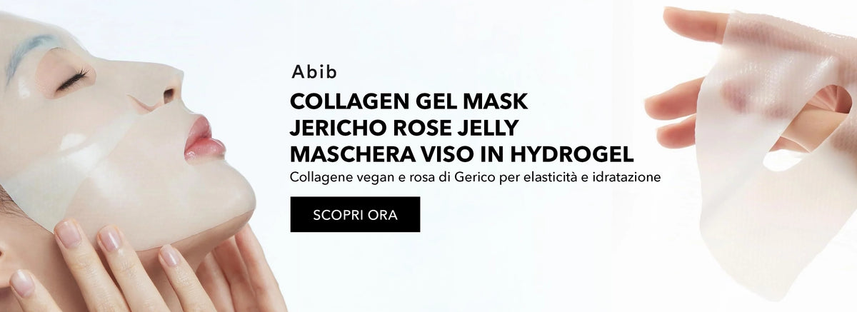 Collagen Gel Mask Jericho Rose Jelly Maschera Viso in Hydrogel 