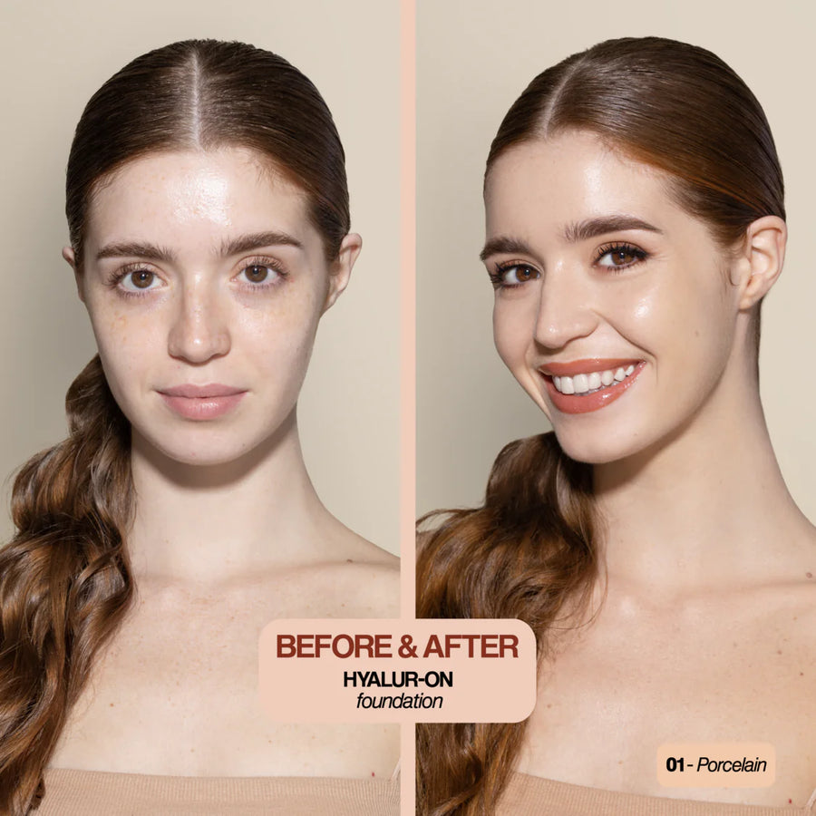 Fondotinta Bio Hyalur-On Foundation 01 Porcelain